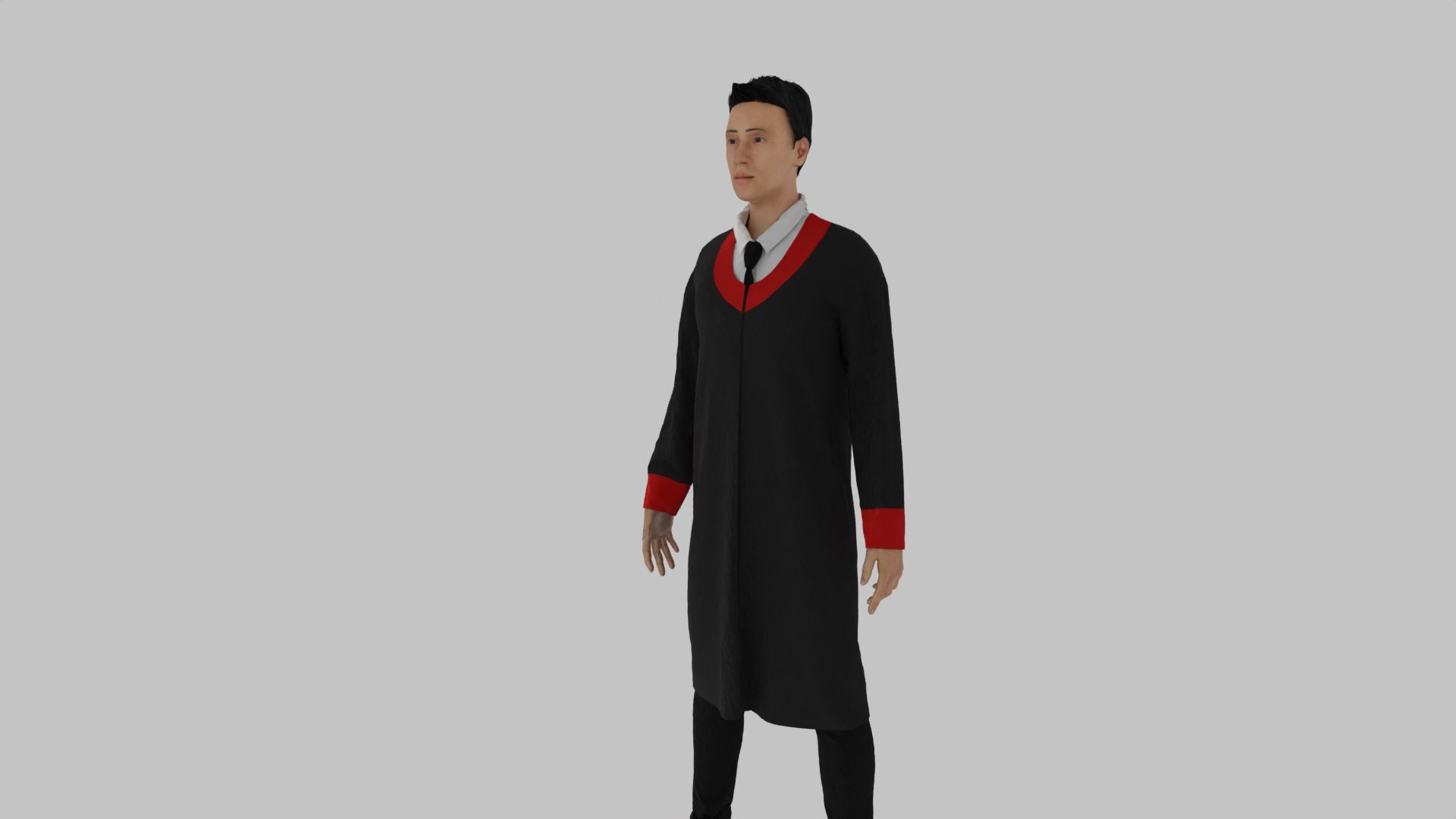 Graduation Character 3D Model - TurboSquid 1971061