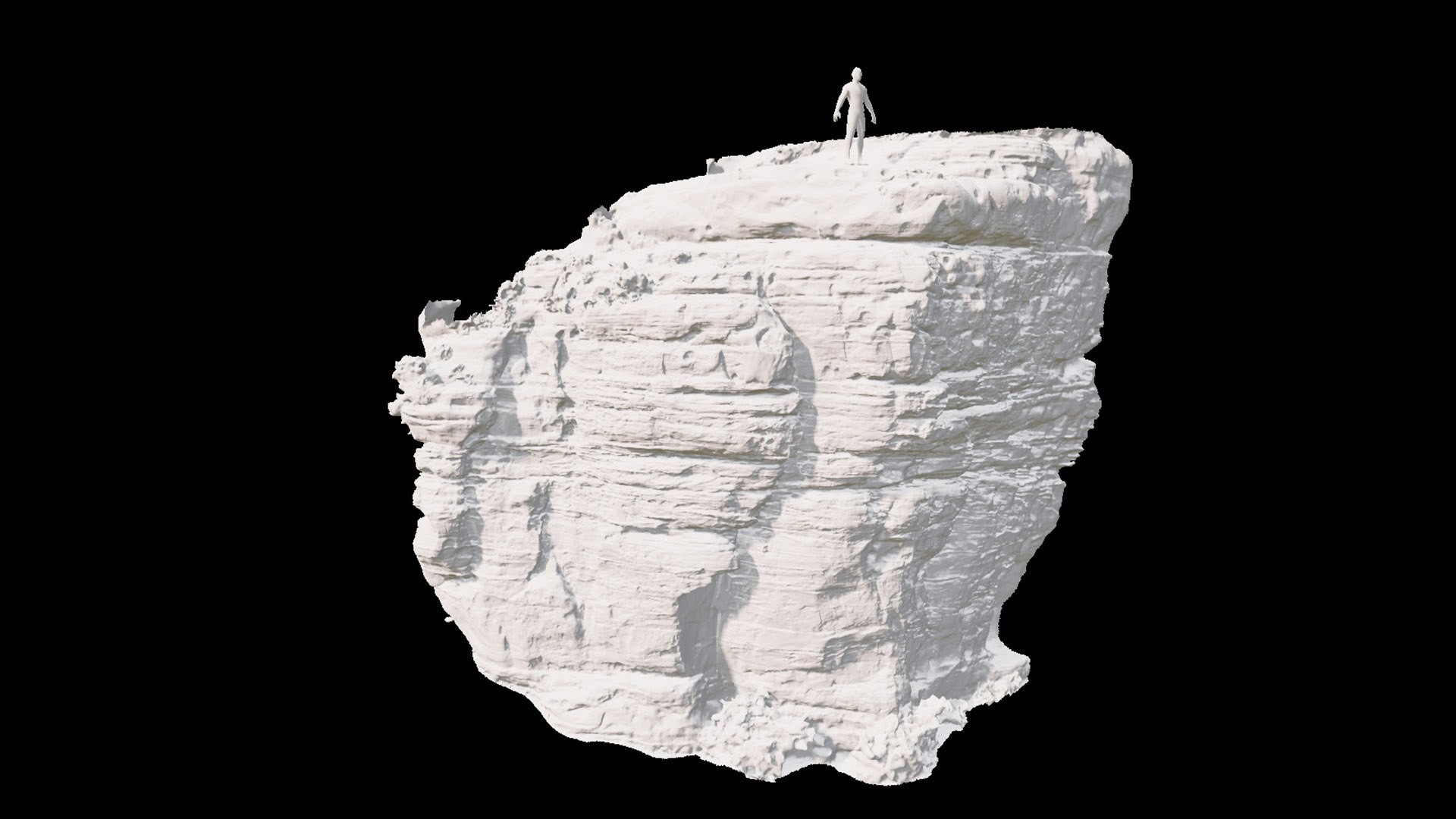 3D PBR Rocks Sand Stone Forest Cliff Big Model - TurboSquid 1847244