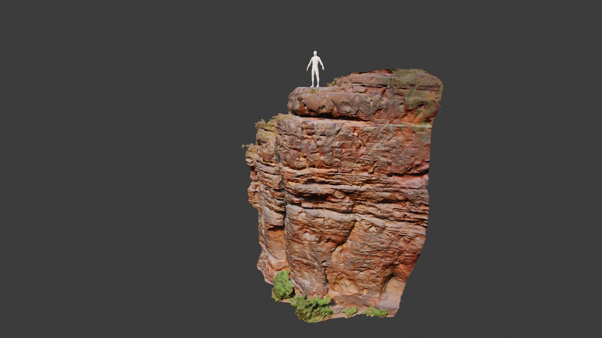 3D PBR Rocks Sand Stone Forest Cliff Big Model - TurboSquid 1847244