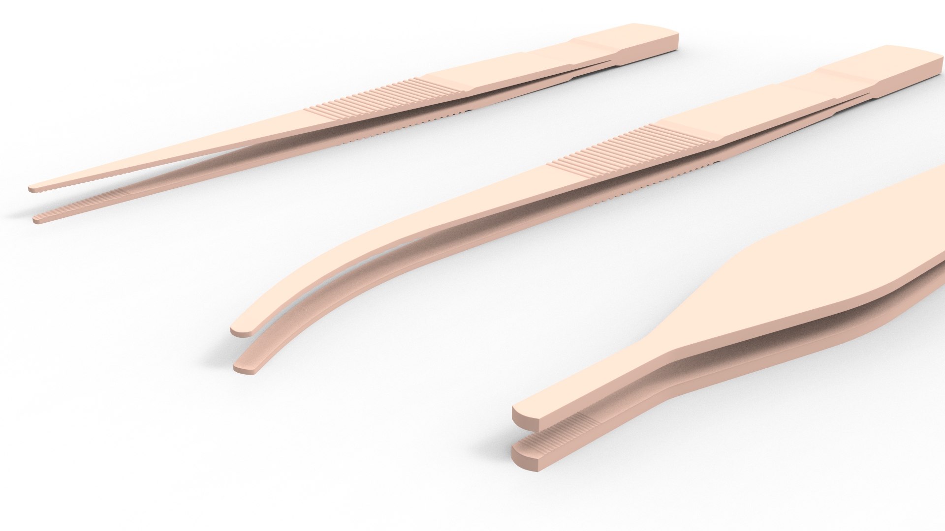 Tissue Forceps 3D model - TurboSquid 2168563