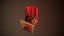 Art Composition Painting Chair Fabric