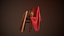 Art Composition Painting Chair Fabric