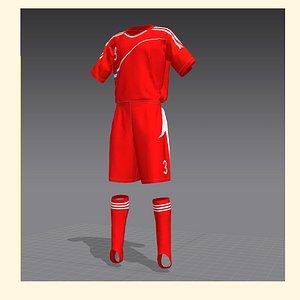 3d soccer form russia
