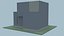 Petite maison modèle 3D moderne