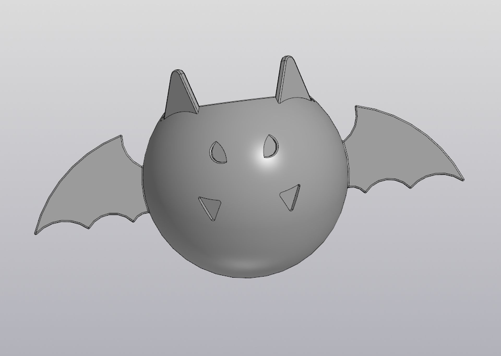 3d Hanging Flowerpot Bat Turbosquid 1725200