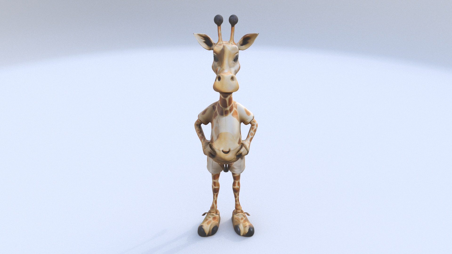 3D Model Giraffe - TurboSquid 2338524