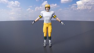 American Football Player 0001