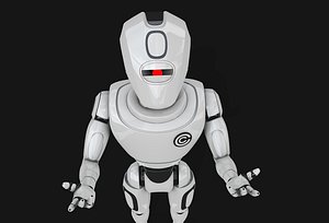3d model robot concept