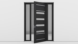 Aluminium door 149 3D model
