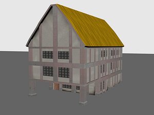 Three Story medieval house