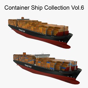Container Ship Collection Vol.6 3D model
