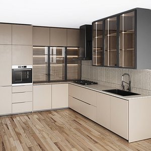 3D Kitchen 061 model