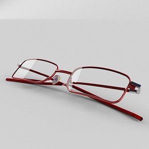 3d model eyeglass eye glasses