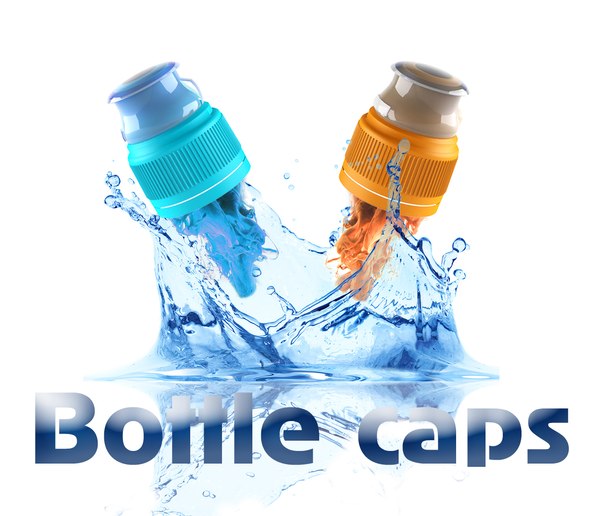 bottle cap color 3D