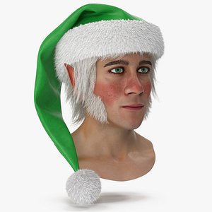 Christmas Elf Head 6