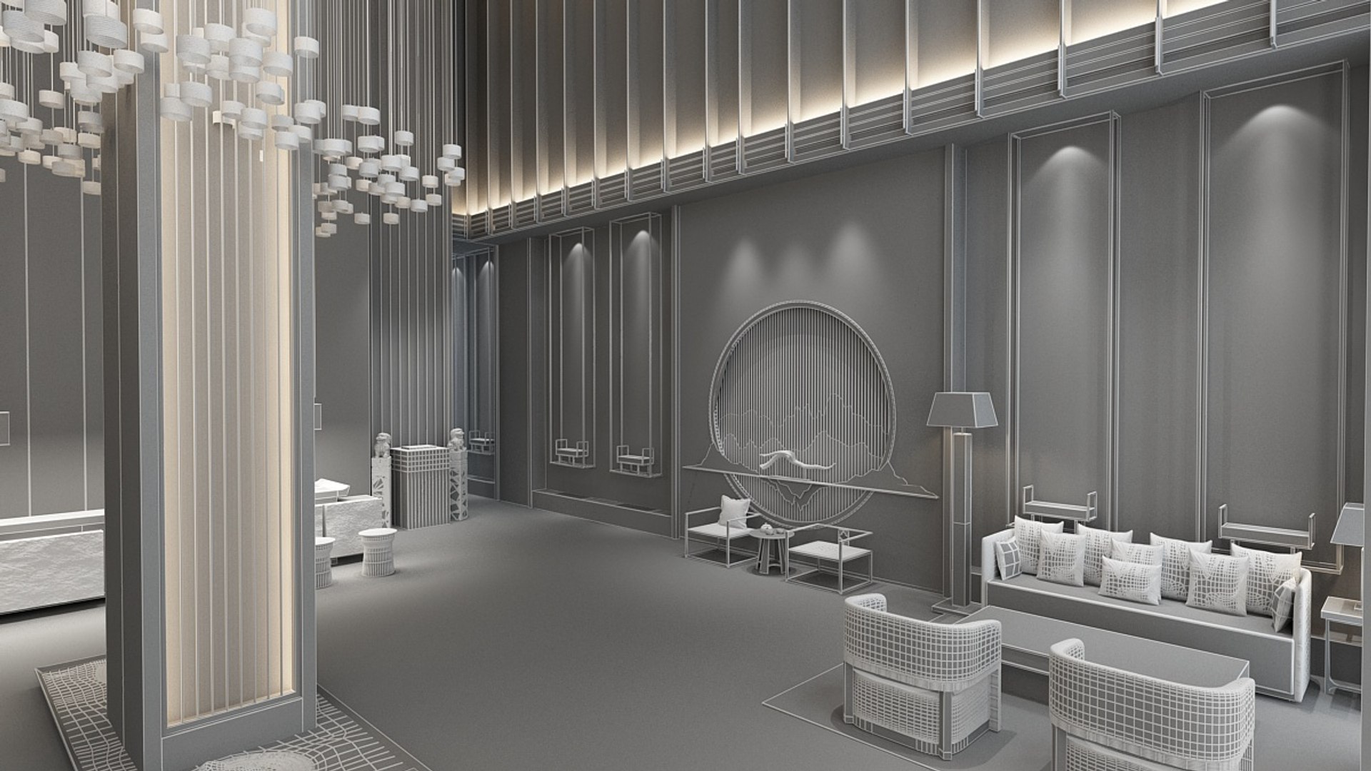 3D The Hotel Lobby 16 - TurboSquid 2276235