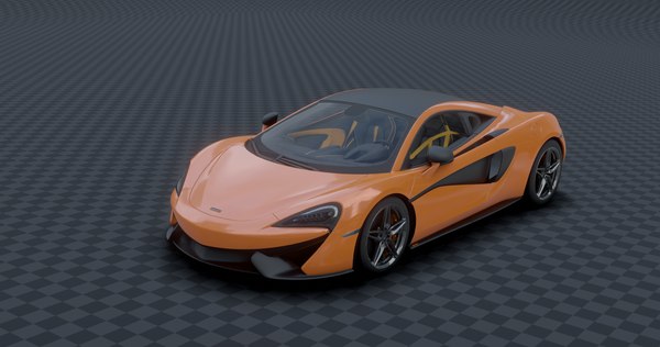 3D model McLaren 570s