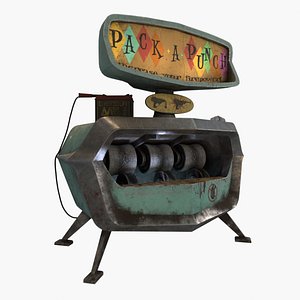 3D model Pack-a-Punch Machine