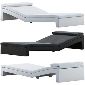 3D model Jut Sun Chaise by Studio Vondom