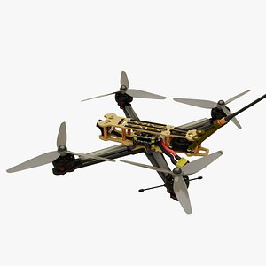 5 inch FPV drone 3D