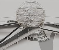Futuristic Expo Center