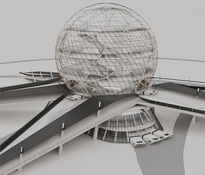Futuristic Expo Center