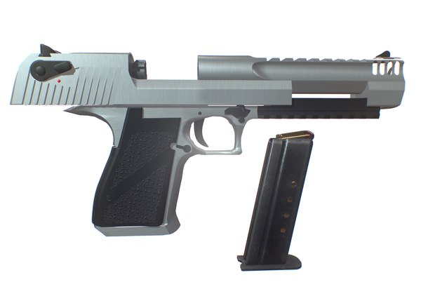 Desert Eagle Handgun Paper Model