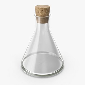 3D Potion Glass Bottle model