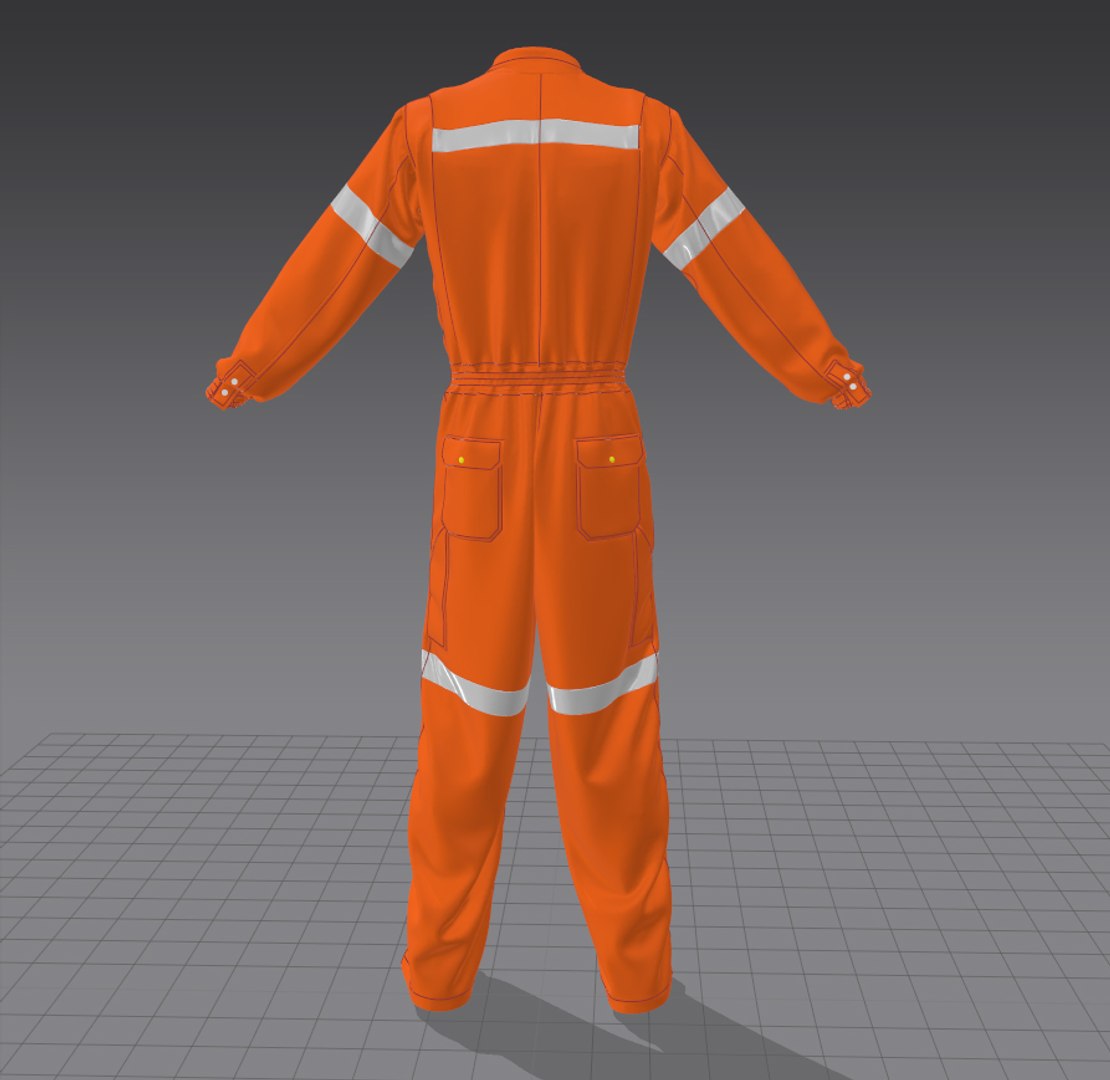 3D Worker Uniform Model - TurboSquid 1576339
