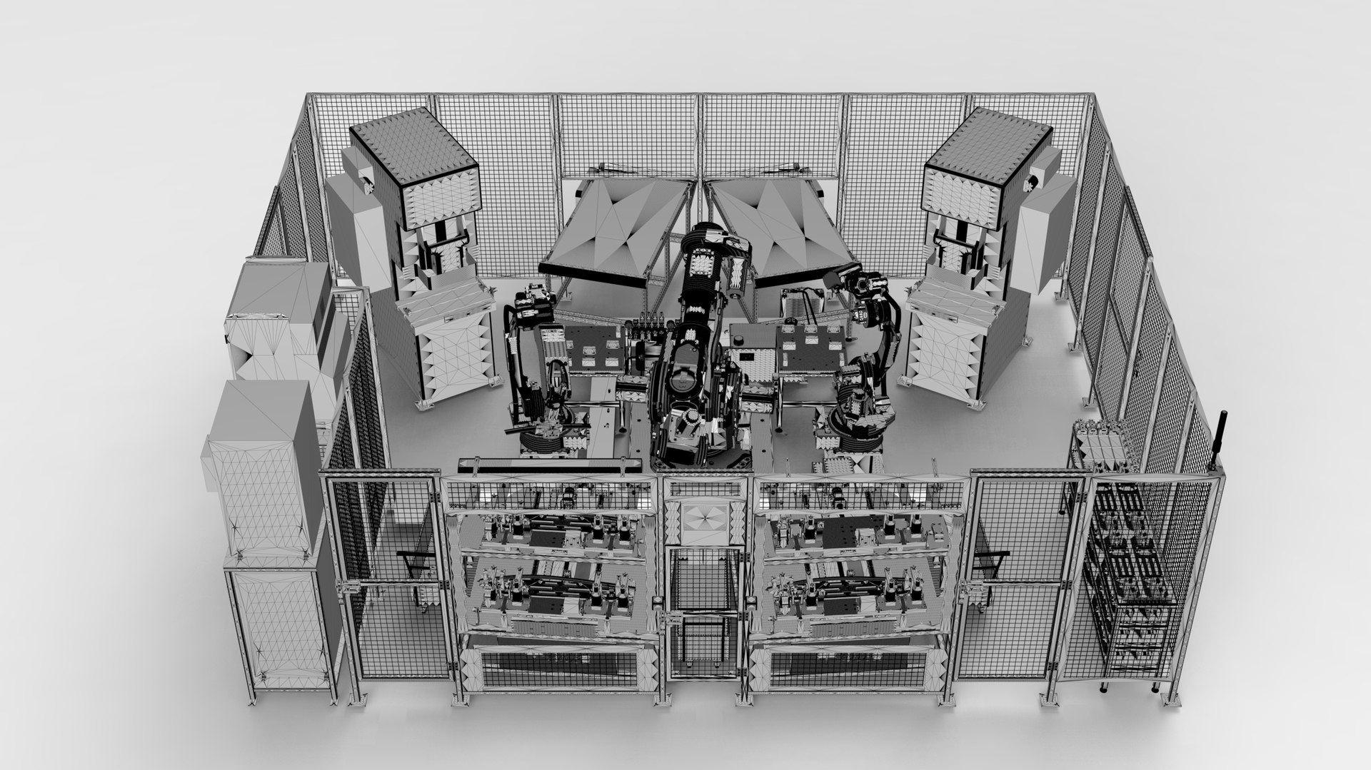 Bending And Punching Of Front And Rear Door Frames Automatic Production ...