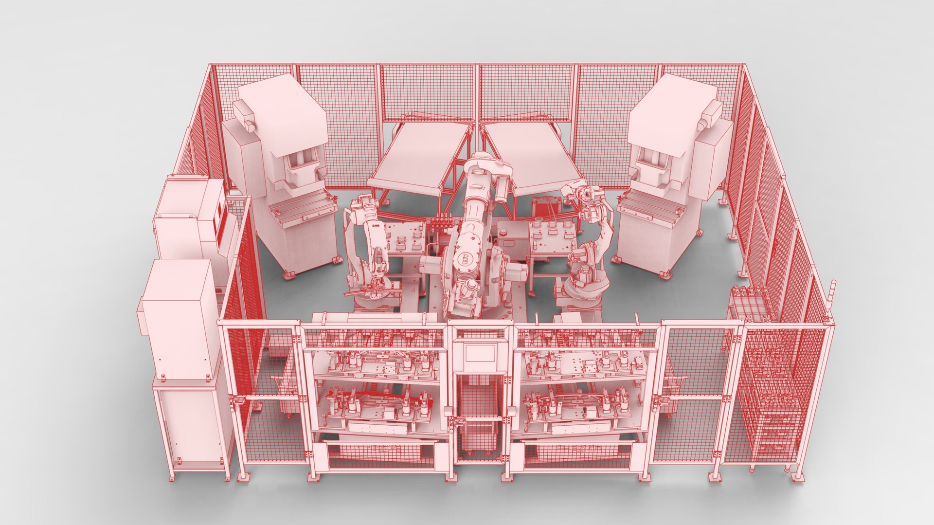 Bending And Punching Of Front And Rear Door Frames Automatic Production ...