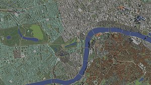 3D England - city and urban model