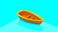 3D cartoon boat set