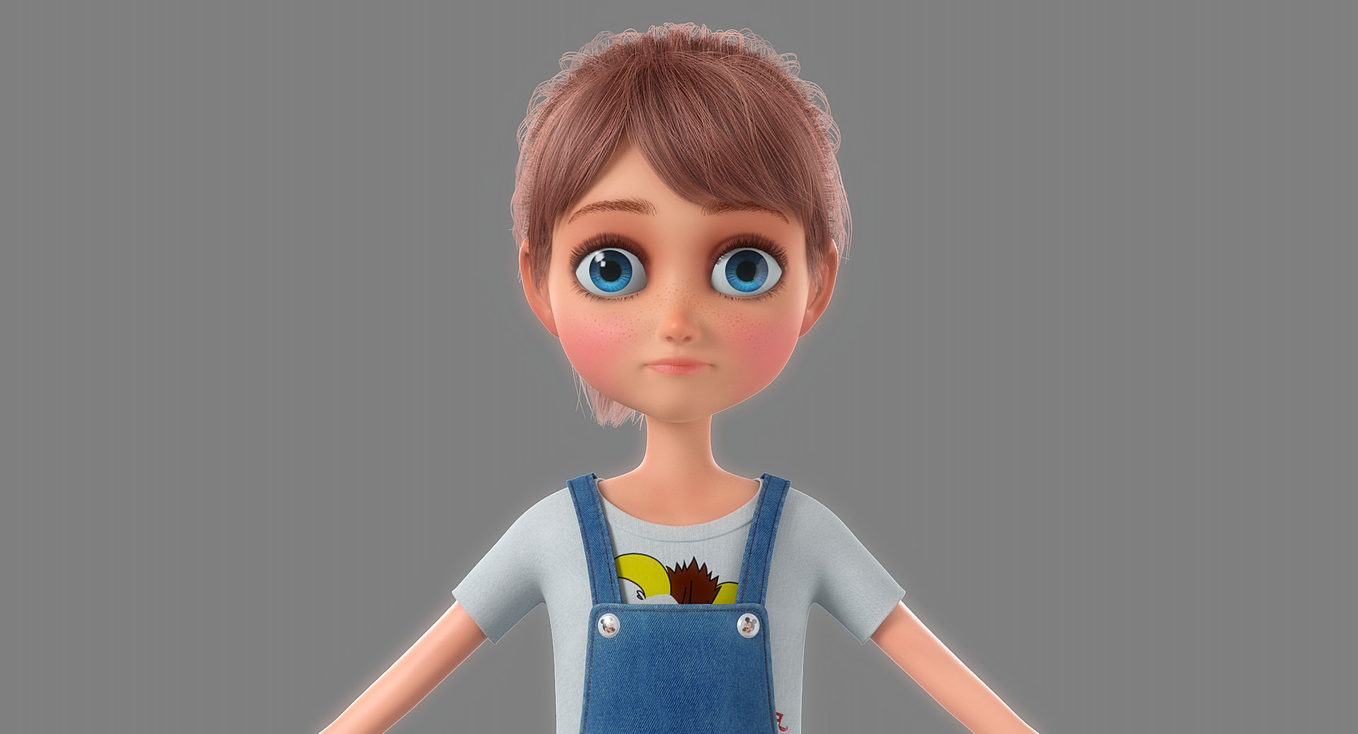 3d cartoon girl. 3d cartoon girl Rigged(1)by CARTOONFACTOR. 3d cartoon girl Rigged by cartoon Factory.