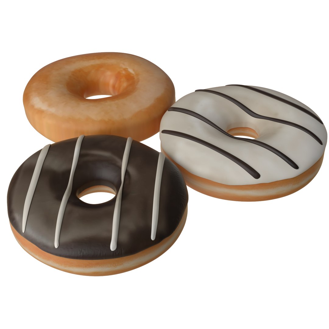 7 ELEVEN DONUT 3D printable assemblable 3D model - TurboSquid 2094367