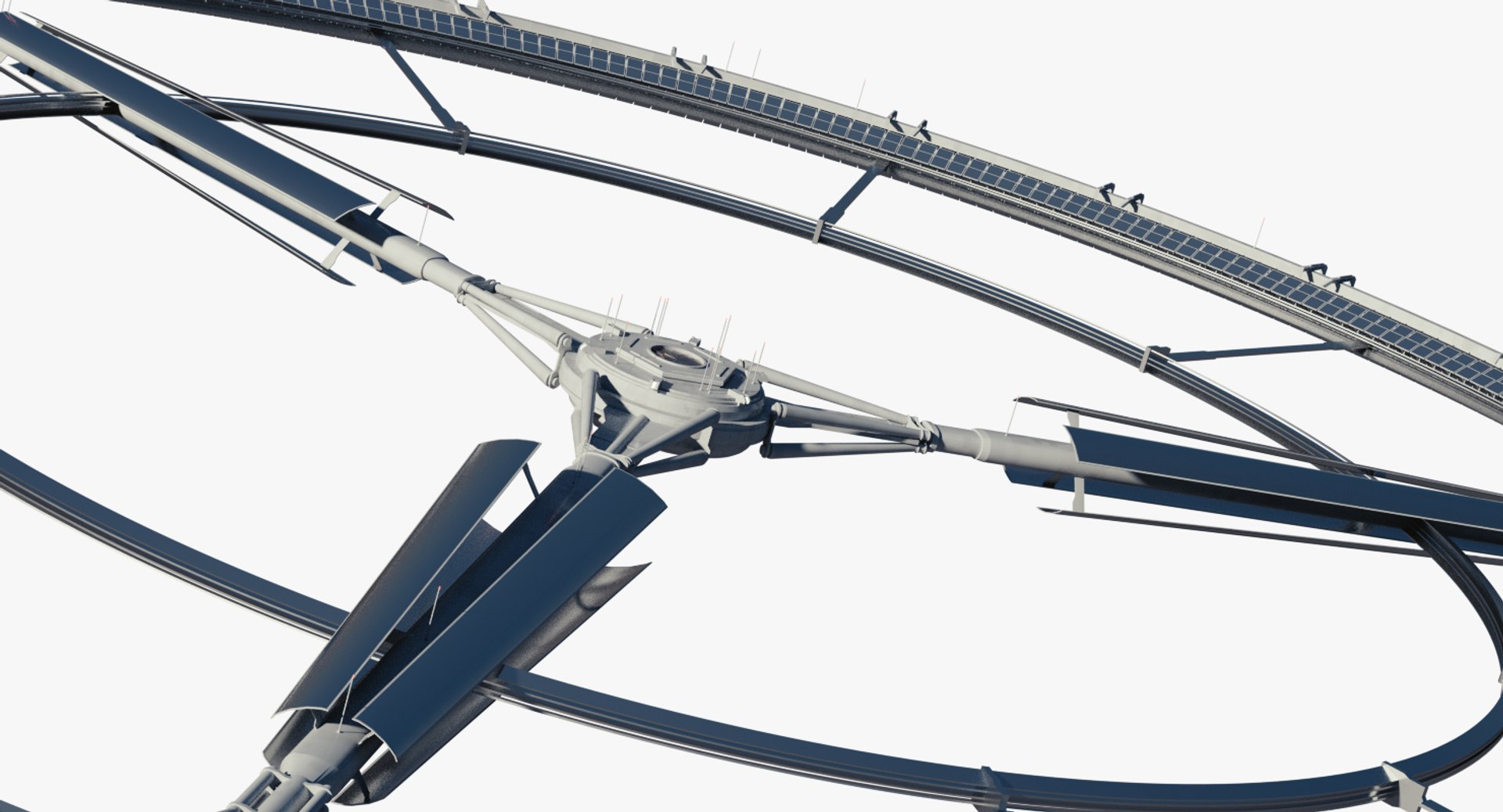 3d model gravity space station