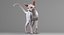 sphynx cats 3D model