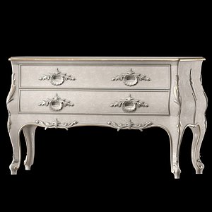 3D juliettesinteriors nightstand and dresser art JX0108 model