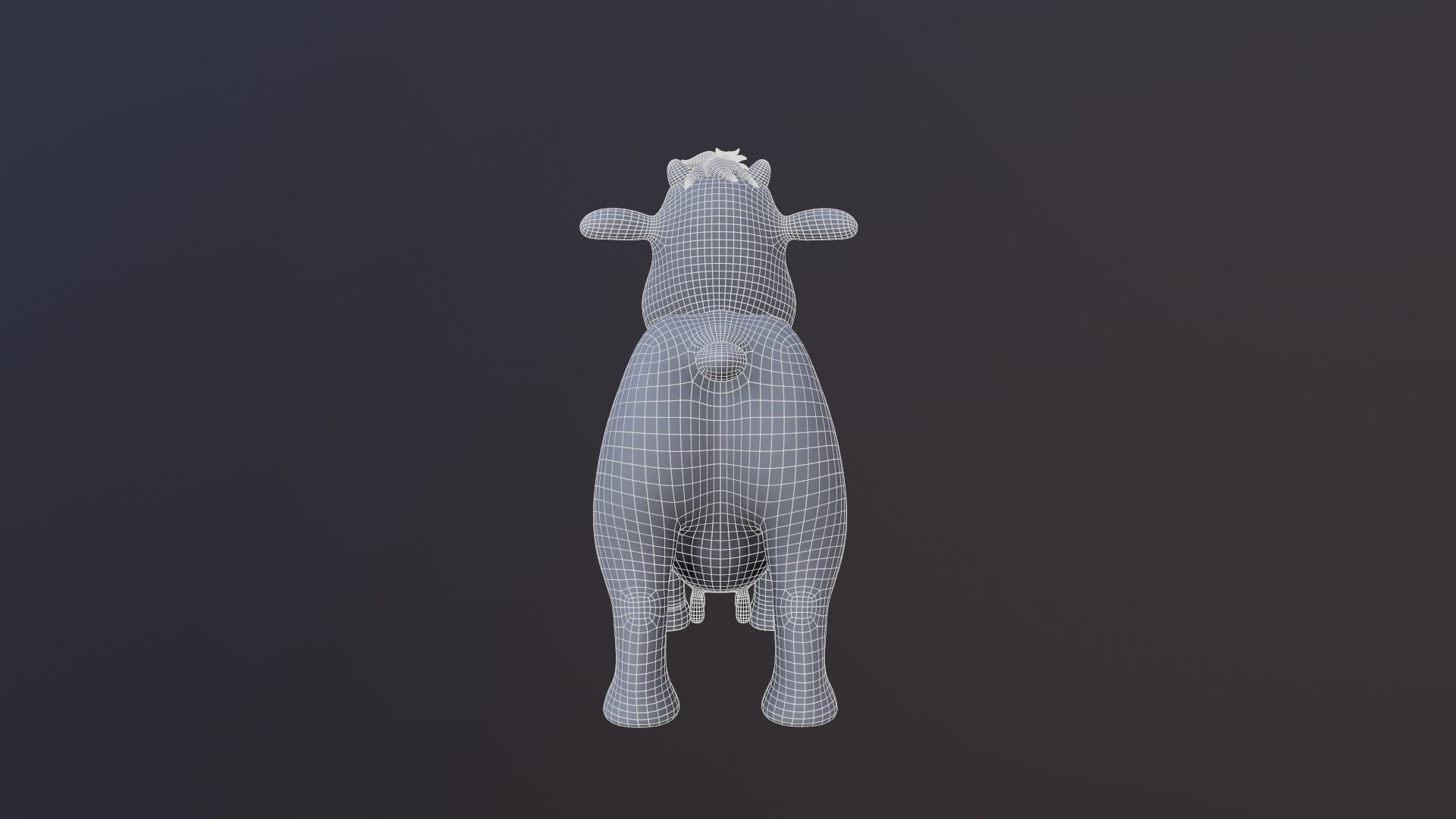 Cow - Hight Rig 3D - TurboSquid 1379139
