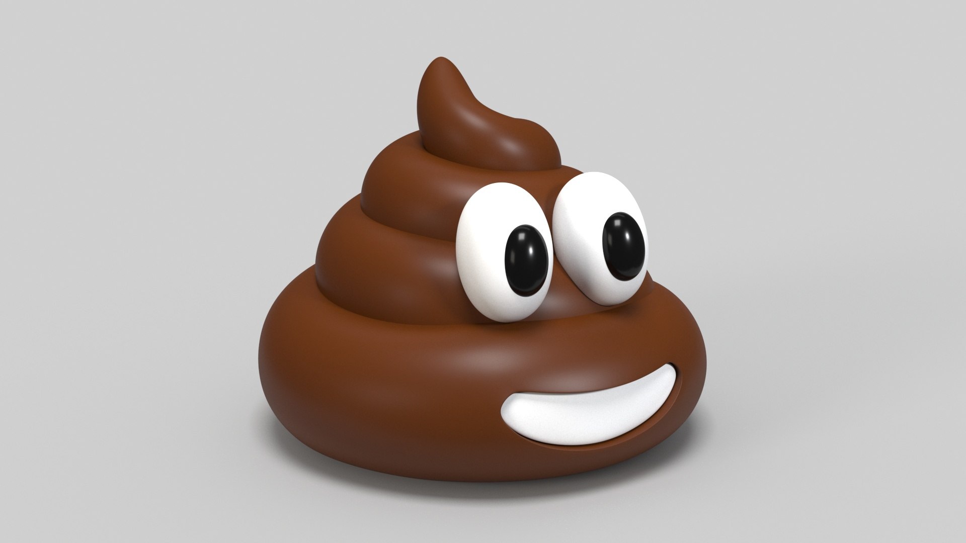 Poop Emoji 3d - Turbosquid 1653446