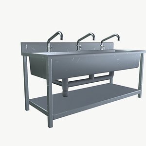 3D model Wash Sink