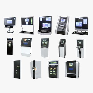 Minimalistic Sci-Fi Devices Set