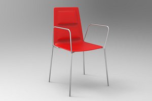 Visitor Chair 3D model