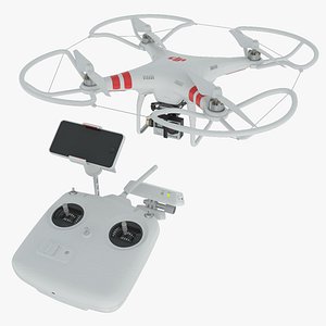 DJI Phantom 2 Quadrocopter With GoPro 4 Camera
