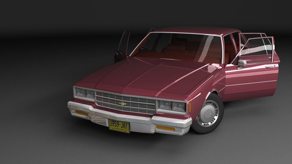 1980 シボレー インパラ3Dモデル - TurboSquid 2063695