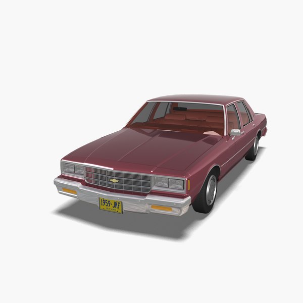 1980 シボレー インパラ3Dモデル - TurboSquid 2063695