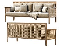 Karen wooden garden four-seater sofa GD4M4 by Bpoint