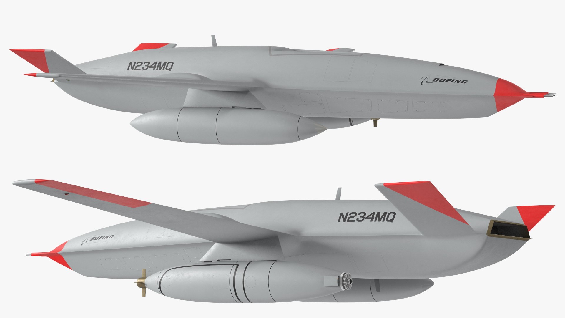 3D Mq25 Stingray Aerial Refueling Model - TurboSquid 1713364