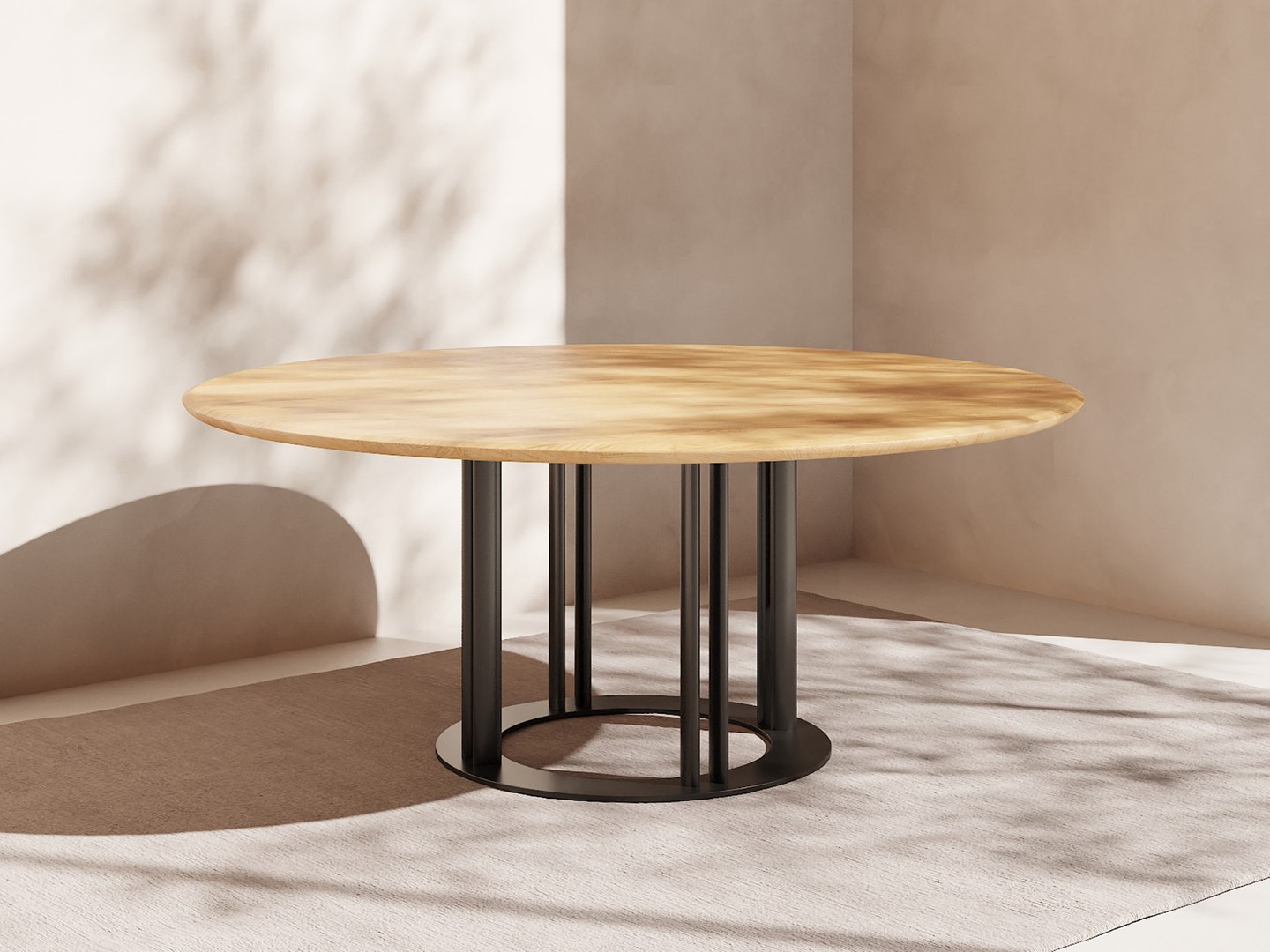 RB Round Tables 3D Model - TurboSquid 2186240