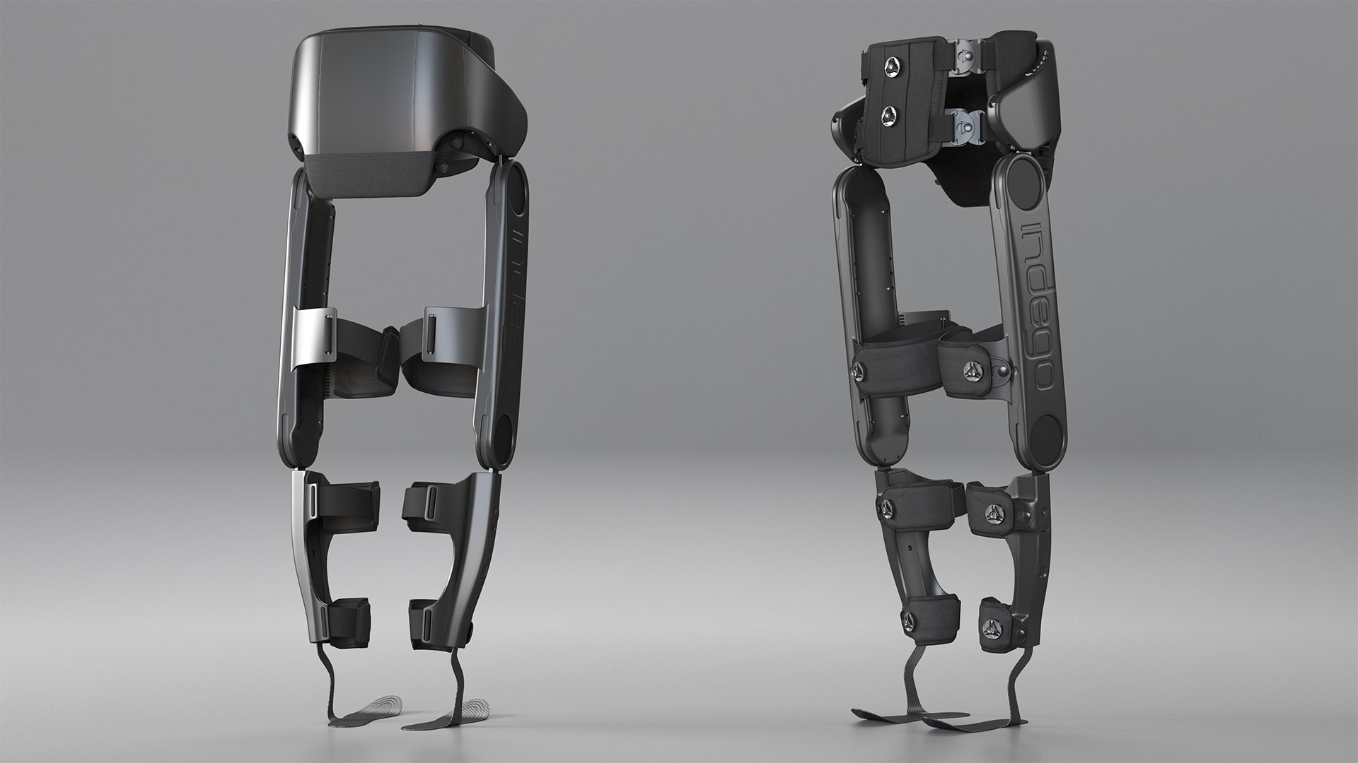 Rehabilitation Exoskeleton Indego Rigged 3D model preview
